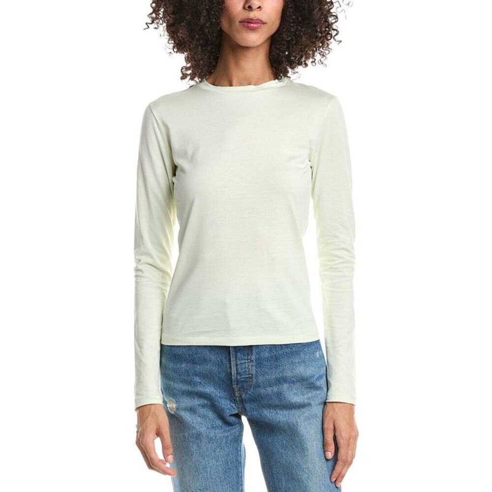 Theory Womens Tiny T-Shirt, Green